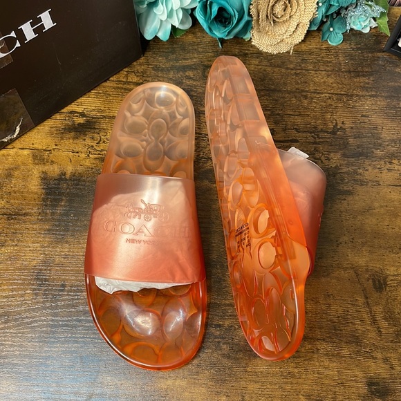 COACH Ulyssa Slide size 10 nwt and box - Picture 2 of 6